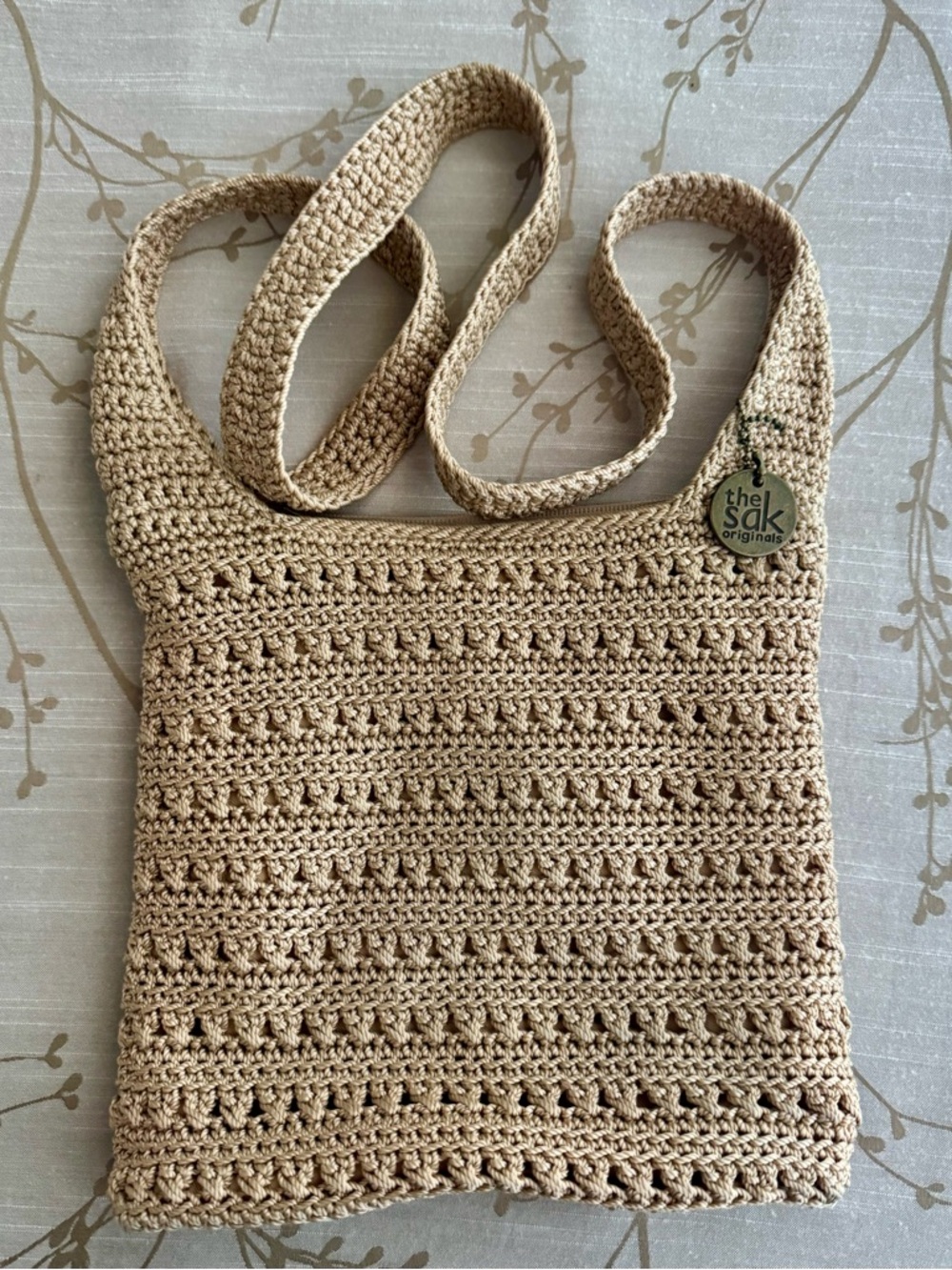 Crossbody Sak Bag in Tan